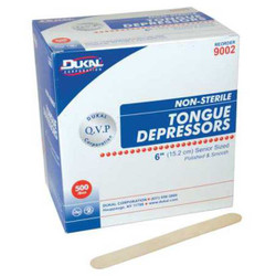 Unimed Midwest Tongue Depressor,NonSterile,6In,PK500 DNTD313312