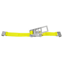 Lift-All Tie Down Strap,Flat-Hook,Yellow 20483