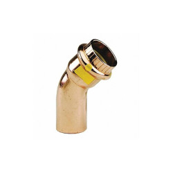 Viega ProPress 45 street elbow, 1" x 1" 77058