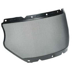 Msa Safety Visor,Mesh,Gray,17InW,8InH 10116558