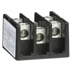 Square D Power Distr Block,Al/Cu,600V AC/DC 9080LBA362104