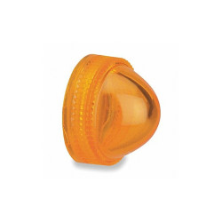 Schneider Electric Pilot Light Lens,30mm,Amber,Plastic  9001A9