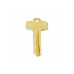 Master Lock Key Blank, Type D,Brass KCDKBWWG
