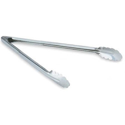 Vollrath Utility Tong, L 9 1/2 In 47110
