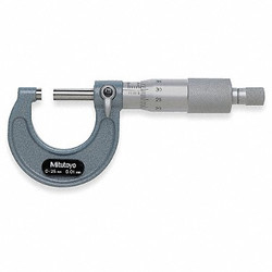 Mitutoyo Micrometer,0-25mm,0.01,Ratchet  103-137