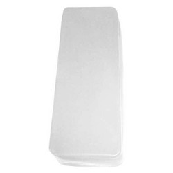 Dico Buffing Compound,Clamshell,White,7.5 in. 529-WR1-B