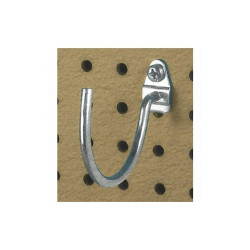 Triton Products Curved Pgbrd Hook,1 1/2x2.25x3/4in,PK10 75200