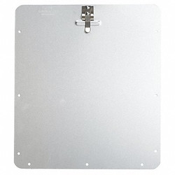 Brady Front Plate Placard Holder,10-3/4" H 76989
