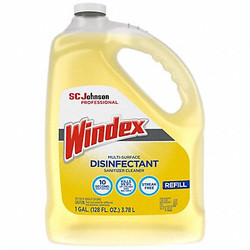 Windex MultSurfaceDisinfectant,Citrus,128oz,PK4 682265
