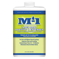 M-1 Latex Paint Conditioner,Blue,1 qt 70332M