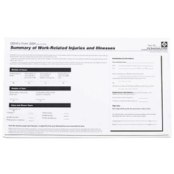 Brady Forms,OSHA 300A Log OR300A