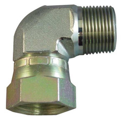 Aeroquip Hose Adapter,3/8",NPTF,3/8",JIC  2250-6-6S