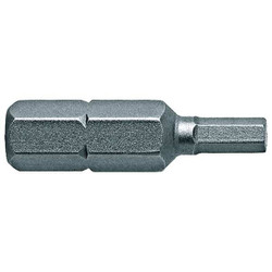 Apex Tool Group Insert Bit,SAE,1/4",Hex,3/32",1",PK5 185-1X-5PK