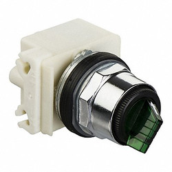 Schneider Electric Illum Selector Switch,2 Pos,30mm,Green 9001K11J1G