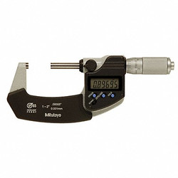 Mitutoyo Electronic Micrometer,1-2 In,0.00005 In 293-336-30