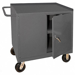 Durham Mfg Mobile Cabinet Bench,Steel,42" W,24" D  3100-95