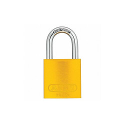 Abus Lockout Padlock,KA,Yellow,1-1/2"H 72 /40 KA Yellow