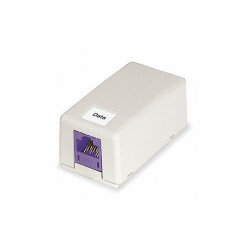 Hubbell Premise Wiring Surface Housing 1 Port HSB1OW