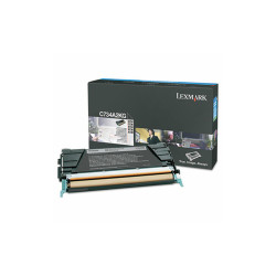 Lexmark™ C734a2kg High-Yield Toner, 8,000 Page-Yield, Black C734A2KG