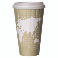 Eco-Products® CUP,16OZ INSULATED,LGN EP-BNHC16-WD