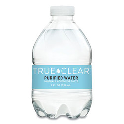 True Clear® WATER,8Z BOTTLE,168PL,CLR TRC8OZ24PDMPBN168
