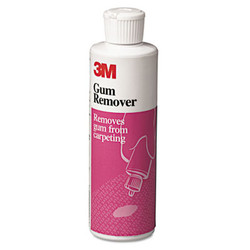 3M™ Gum Remover, Orange Scent, Liquid, 8 Oz. Bottle, 6/carton 34854
