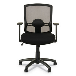 Alera® CHAIR, MESH, SWL/TLT, BK ALEET42ME10B