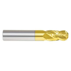 Sim Supply Ball End Mill,Single End,1/8",Carbide  223-001021