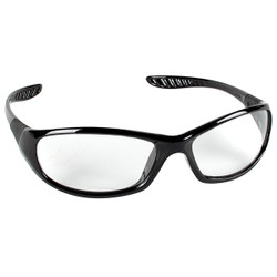 KleenGuard™ V40 HellRaiser* Eyewear, Black Frame, Clear Lens, 1/Each