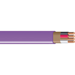 Romex 100 Ft. 12/3 Solid Purple NMW/G Electrical Wire 63947828