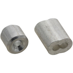 Prime-Line Cable Ferrules and Stops, 3/32", Aluminum GD 12150