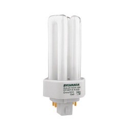 Sylvania CFL,18 W,T4,4-Pin (GX24q-2) 20877