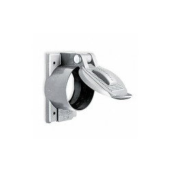Hubbell Wiring Device-Kellems Weatherproof Cover,Thermoplastic,Gray HBL7774WO