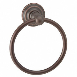 Taymor Towel Ring,Zinc,Bronze,6 5/8 in w 04-BRN6204