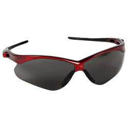 KleenGuard™ V30 Nemesis* Eyewear, Red Frame, Smoke Lens, 1/Each