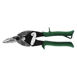 Midwest Snips Aviation Snips,Right/Straight,10 In MWT-6716R