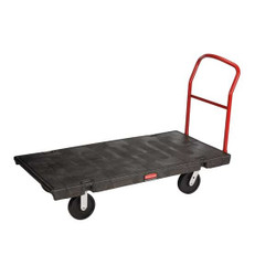 Rubbermaid Commercial Standard Platform Truck,2500 lb.  FG447100BLA