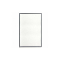 Manufacturer Varies Poster Frame,Silver,36in H UVSNAP3624S
