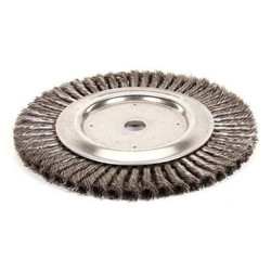 Weiler Twist Wire Wheel Brush,Arbor,10 In. 90862