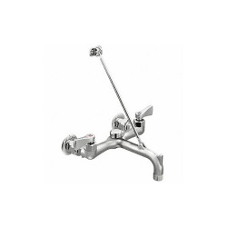 Moen Commercial Straight,Chrome,Moen,M-Dura,Brass,2.2gpm 8230