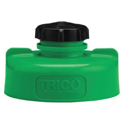 Trico Storage Lid,HDPE,3.25 in. H,Green 34433