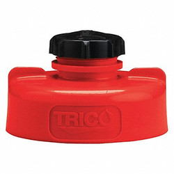 Trico Storage Lid,HDPE,3.25 in. H,Red 34431
