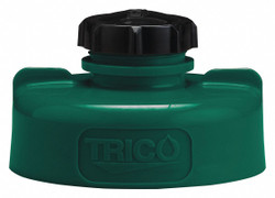 Trico Storage Lid,HDPE,3.25 in. H,Dark Green  34439