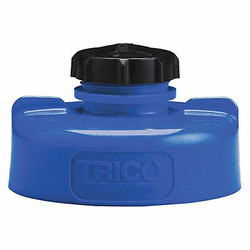 Trico Storage Lid,HDPE,3.25 in. H,Blue 34432
