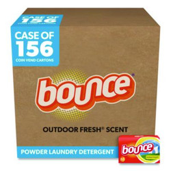 Bounce® Fabric Softener Sheets, Outdoor Fresh, 2/box, 156 Boxes/carton 02664