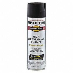 Rust-Oleum Rust Preventative Spray Paint,Black  7578838