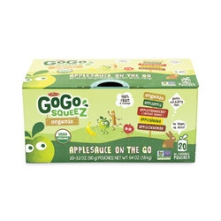 GoGo Squeez® Fruit On The Go, Variety Applesauce, 3.2 oz Pouch, 20/Carton 212