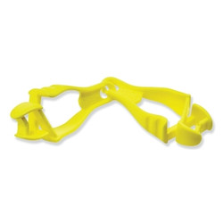 Squids® 3400 Glove Clip Holder with Dual Clip, Hi-Viz Lime Green