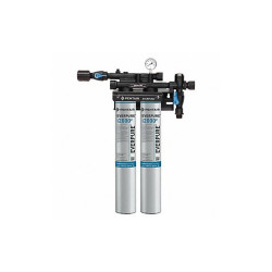 Everpure Water Filter System,0.5 micron,25 1/4" H EV932402-75