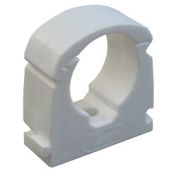 John Guest Clip,1 in.,PEX,White USCLIP36
